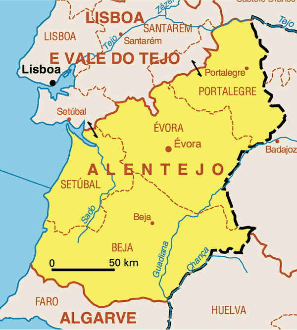 Portugal Alentejo, 9 december 2008