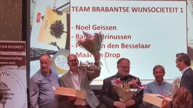 Tweede plaats bij NK blindproeven